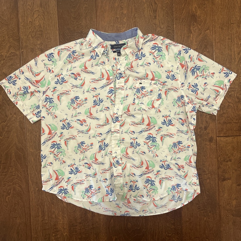 Crown & Ivy Hawaiian Shirt